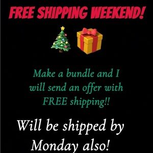 Free Shipping Weekend Offer
